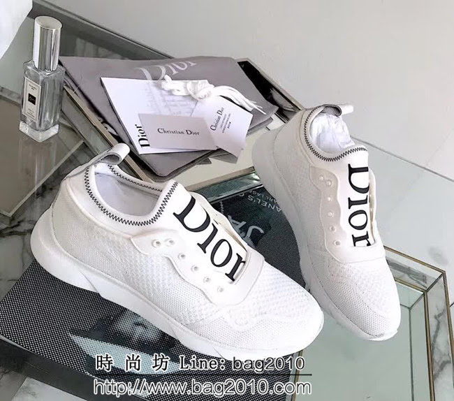 DIOR迪奧 代購品質 2019ss獨家早春新款 私家定制飛織 女休閒鞋 QZS2746